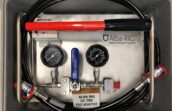 Alba RIG Subsea pump with Alba Logo