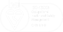 Iso 45001 occupational health and safety management balck logo en gb